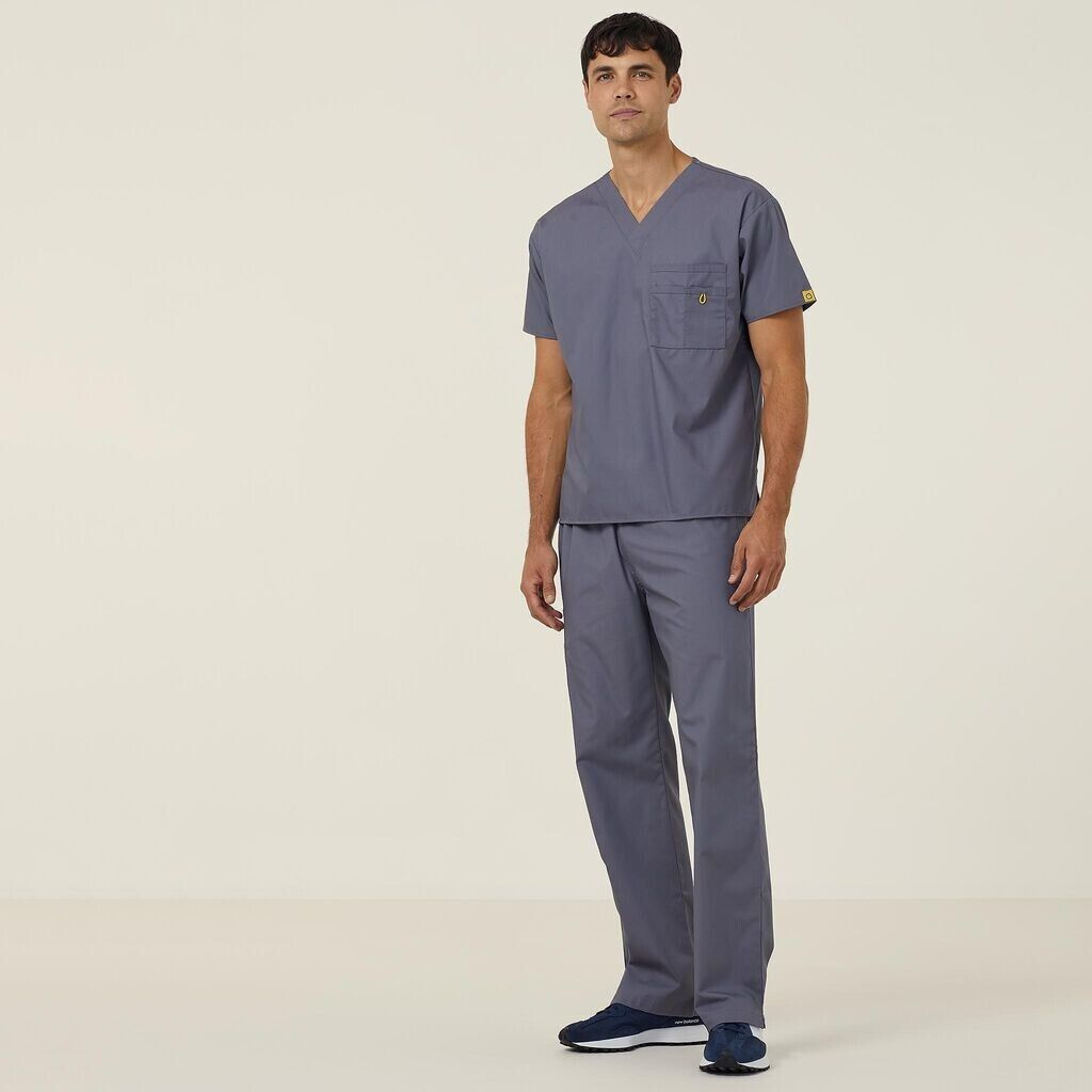 NNT Unisex Wonderwink 4 Pack Origins Pocket V Neck Scrub Top Alpha CATRE4-Collins Clothing Co