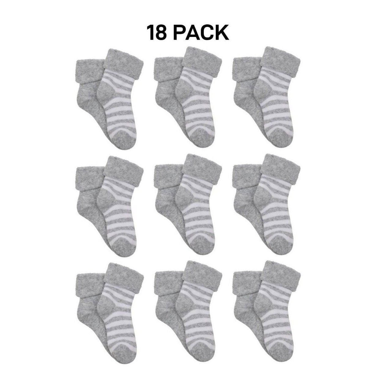 Bonds Baby Wondersock Super Soft Cotton and Durable Comfy 18 Pack R6289T