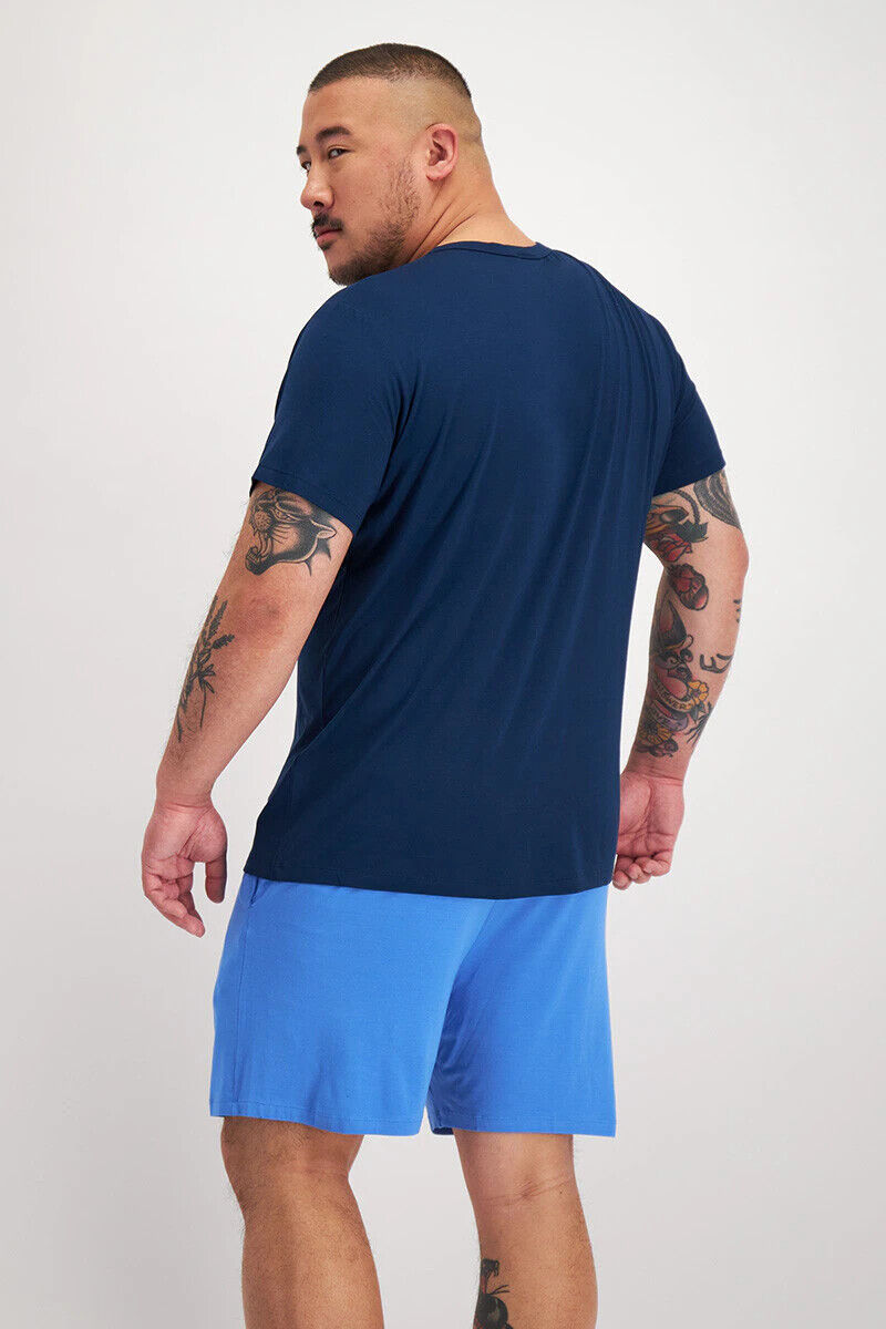 Bonds Mens Sleep Viscose Bamboo Tee Shirt Relaxed Comfortable Fit 6 Pack MW9V