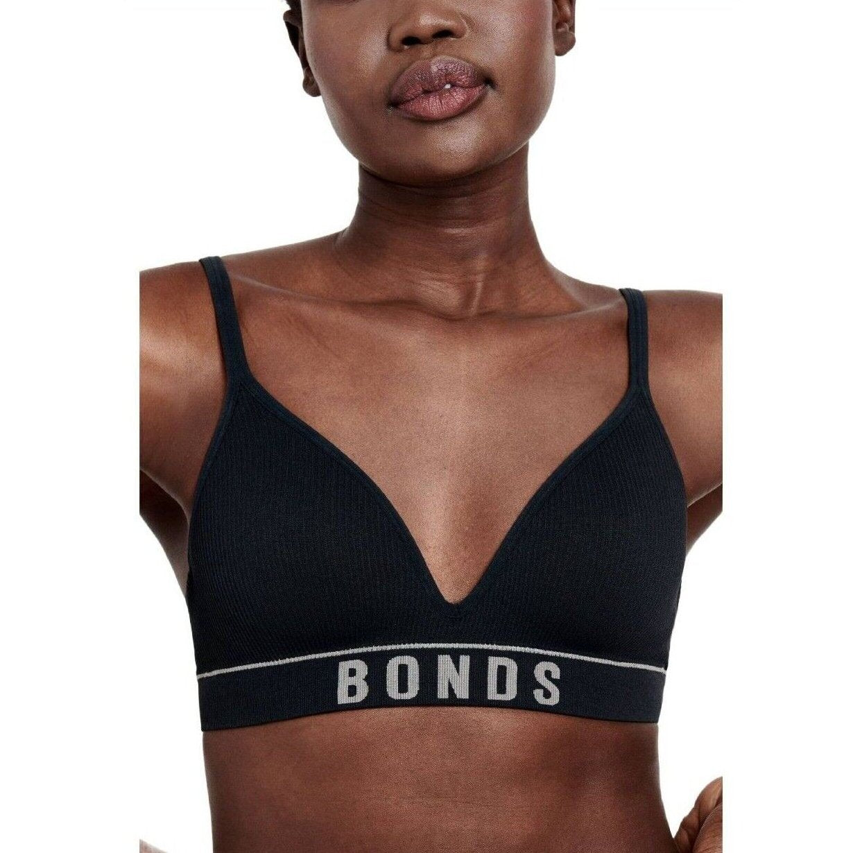 Bonds Womens Retro Rib Wirefree Tee Bra Comfortable & Stretchable YXF7Y