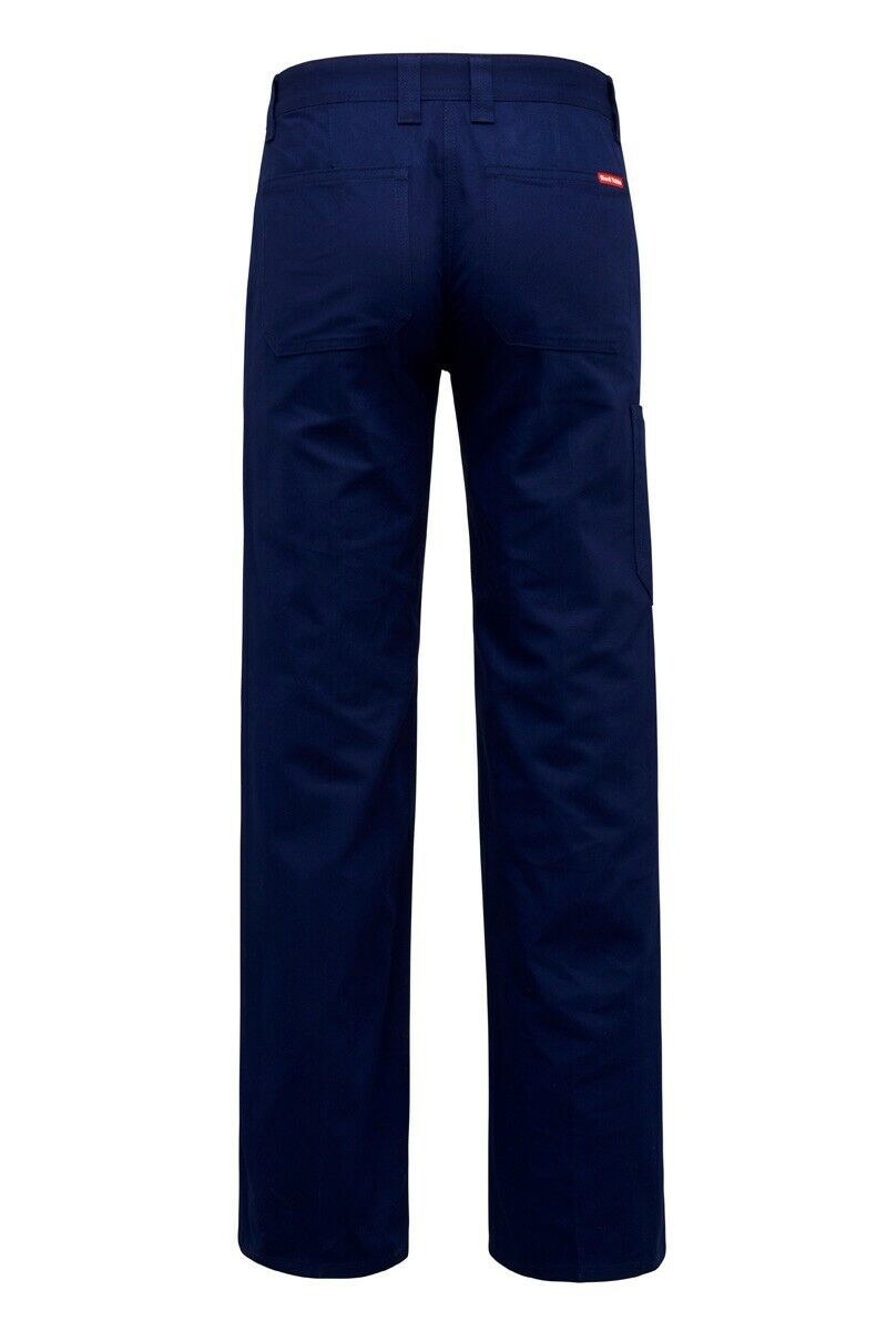 Womens Hard Yakka Core Work Pants 2 PACK Modern Comfort Fit Cotton Drill Y08840