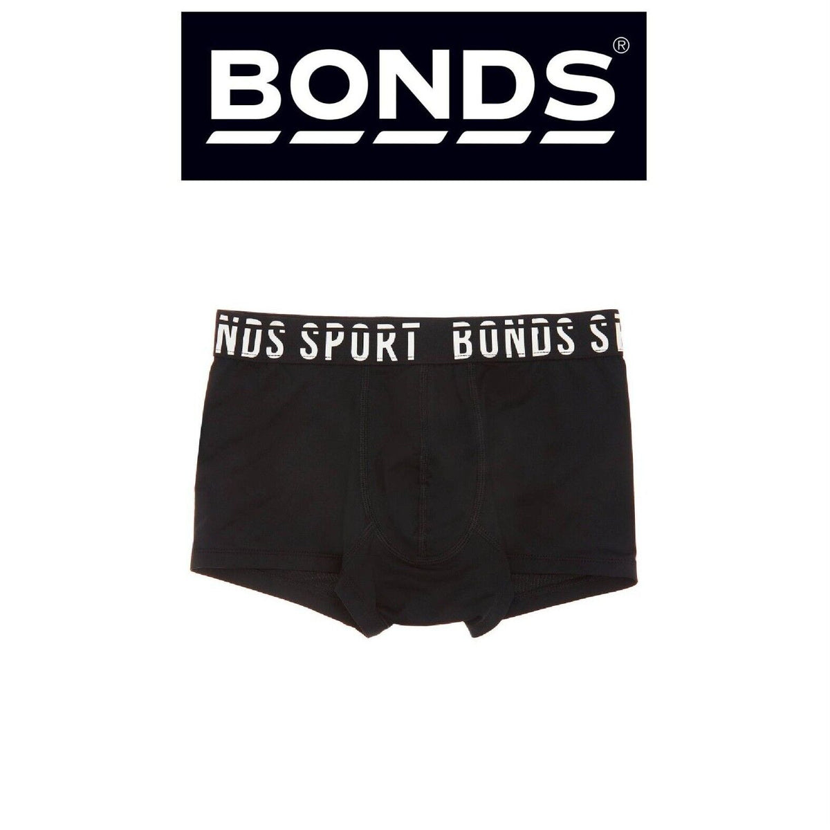 Bonds Boys Sporty Micro Performance Trunk Stretchy Elastic Waist UXGQ1A