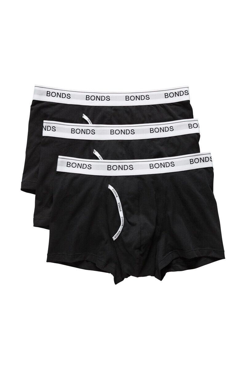 Bonds Mens Guyfront Trunk Seamfree Sides and Fly Front Opening 6 Pack MY963A