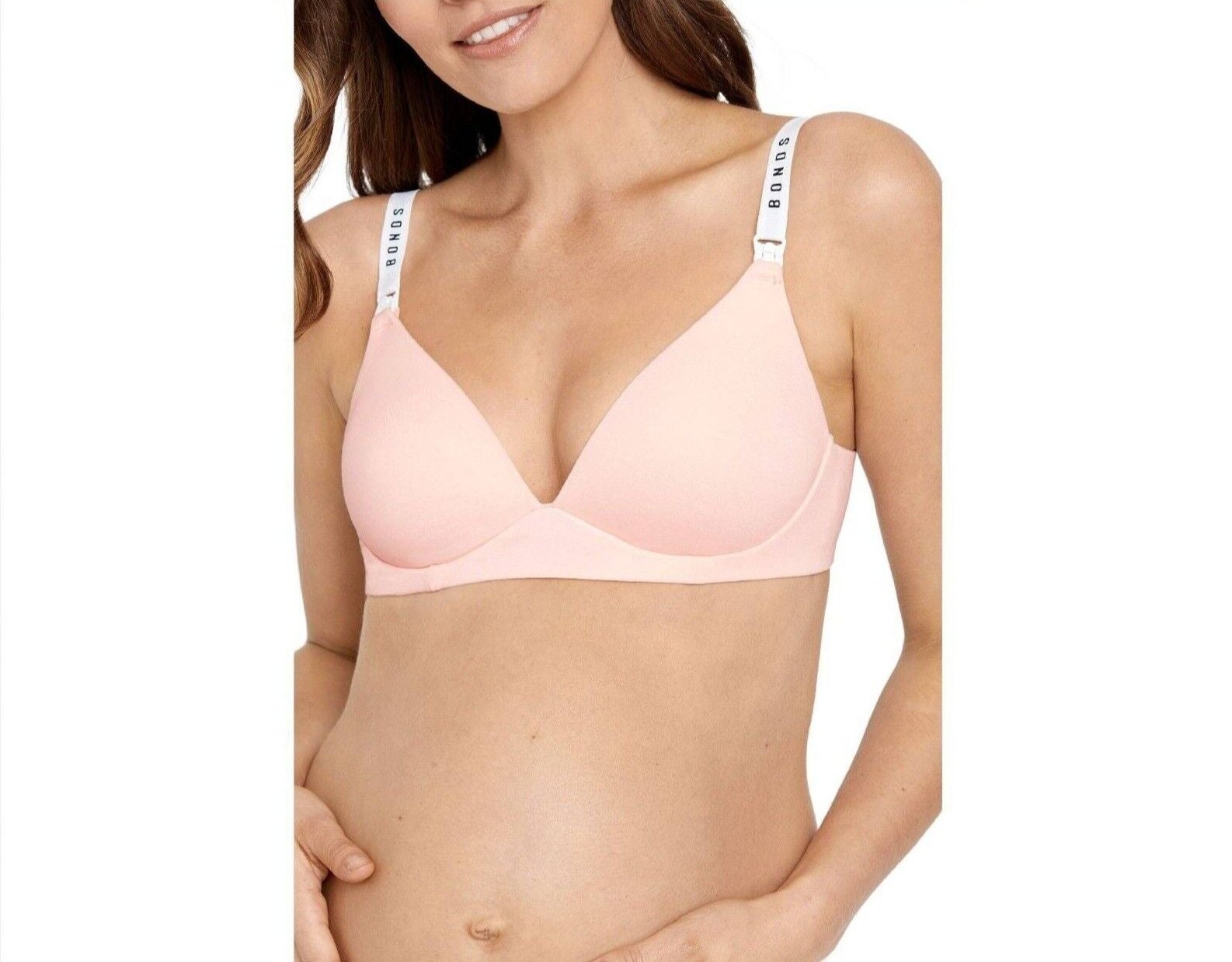 Bonds Womens Original Maternity Wirefree Contour Bra Comfy Coverage YXJ4Y