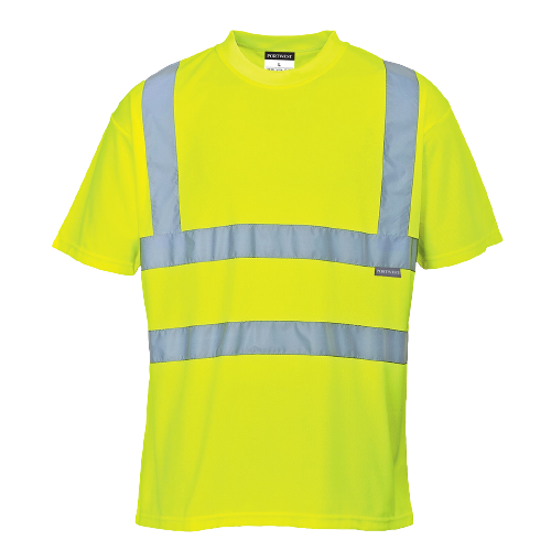 Portwest Hi-Vis T-Shirt 4 Packs 2 Tone Lightweight Reflective Work Safety S478