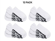 Bonds Womens Cushioned No Show Socks Extra Comfort and Smooth Toe 12 Pack LXPX3N