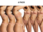 Bonds Womens Original Gee Soft Breathable Stretchable Waist Brief 6 Pack WVGHA