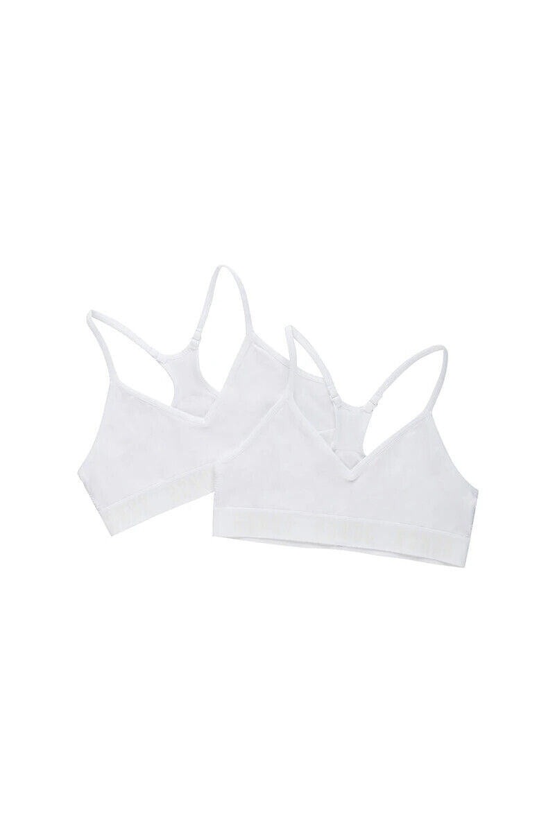 Bonds Girls Super Stretchies Racer Crop Double Layered Front 6 Pack UXNK2A