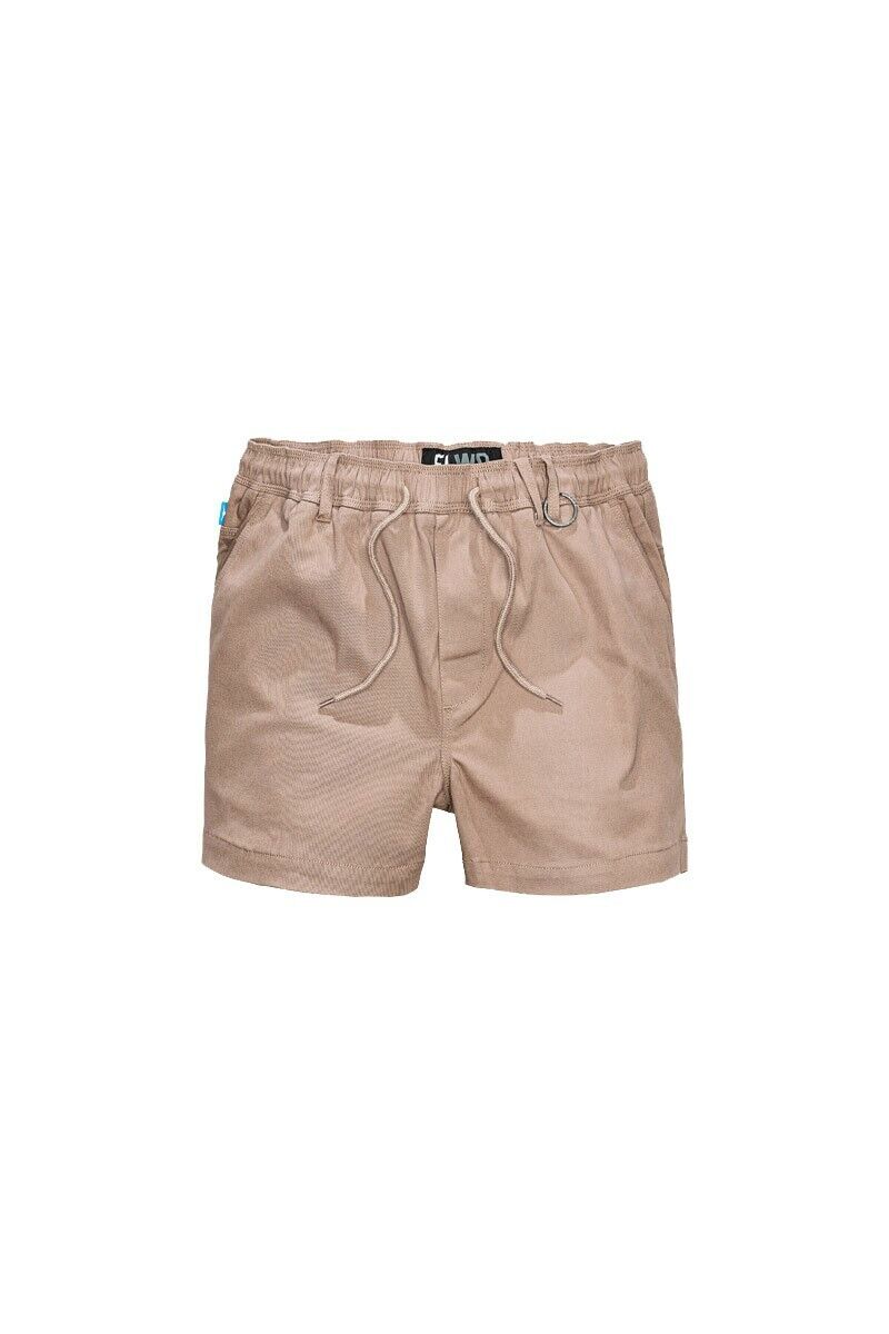 SALE Elwood Mens Elastic Basic Short Summer Stretch Comfortable Workwear EWD206-Collins Clothing Co