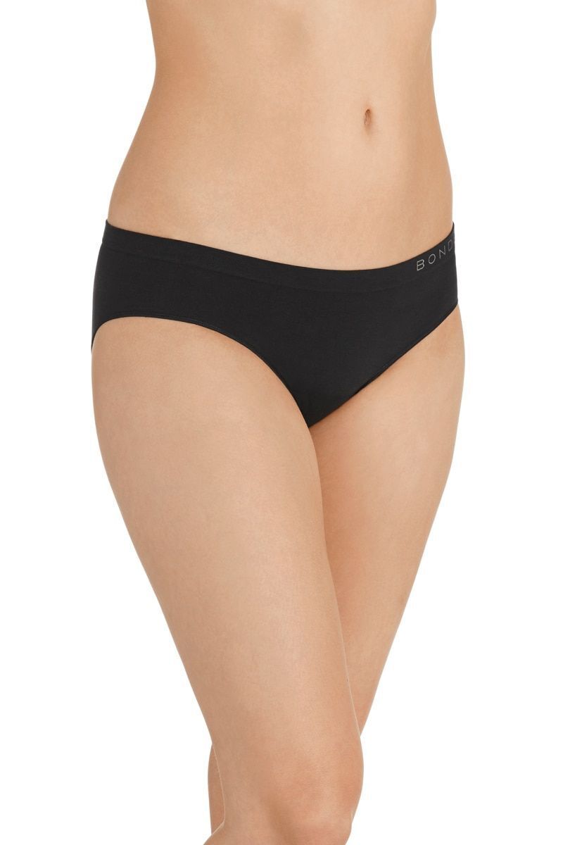 Bonds Womens Seamless Bikini Stretchy Trims Smooth Finish Brief 3 Pack WWGDA