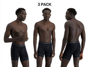 Bonds Mens X-Temp Grip Tech Mid Trunk Support and Protect Mid Length 3 Pack MWR7