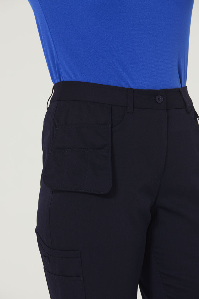 NNT Women P/V Gaberdine Flexi-Waist Pant Formal Cargo Work Business Pants CAT3TY