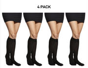 Bonds Womens Semi Opaque Knee High 40 Denier Socks Wide Comfort 4 Pack L79582