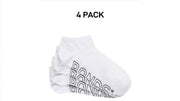 Bonds Womens Lightweight Low Cut Smooth Comfy Stay-Put Fit Socks 4 Pack LXPV4N