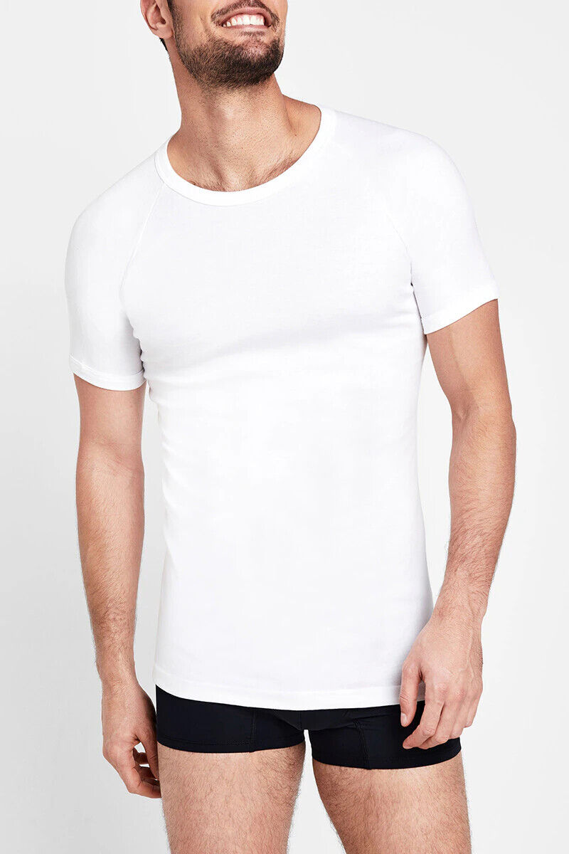 Bonds Mens Raglan Crew Round Neck T-Shirt Soft Breathable Cotton MB3937