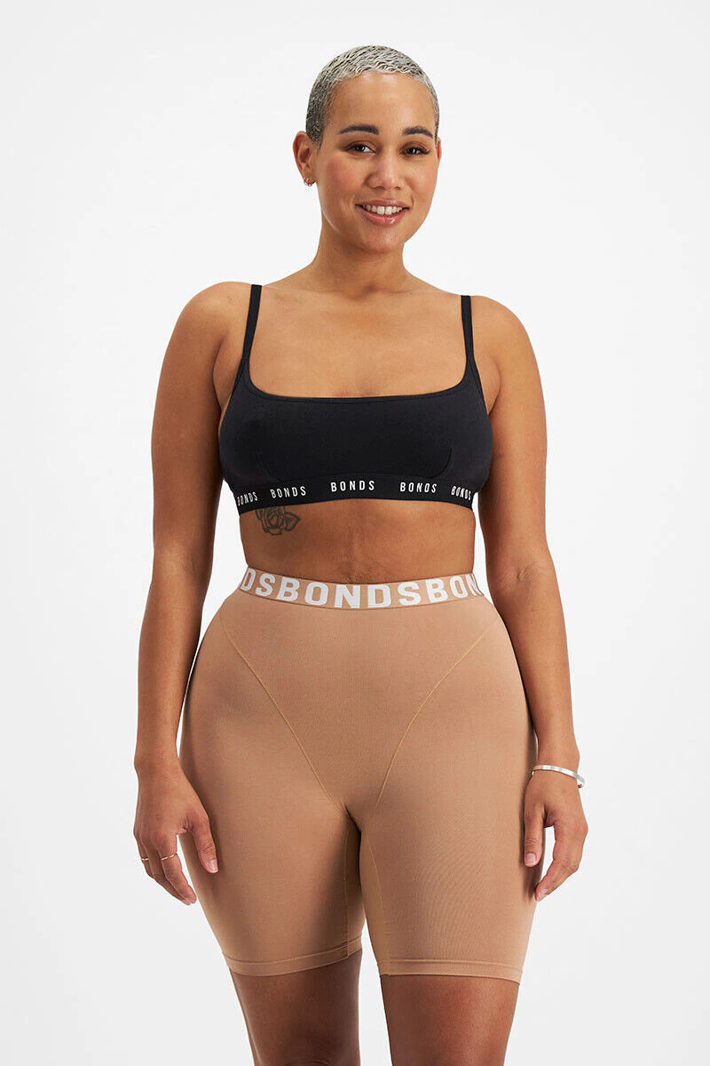 Bonds Womens Chafe Off Short Ultimate Thigh Saver Chafe Off Panel 3 Pack WR4P