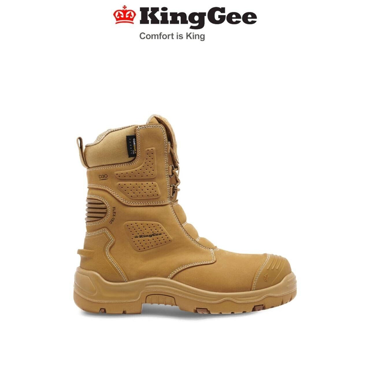 KingGee Mens BENNU PRO 9 Safety Comfort Steel Toe Work Boot K28007