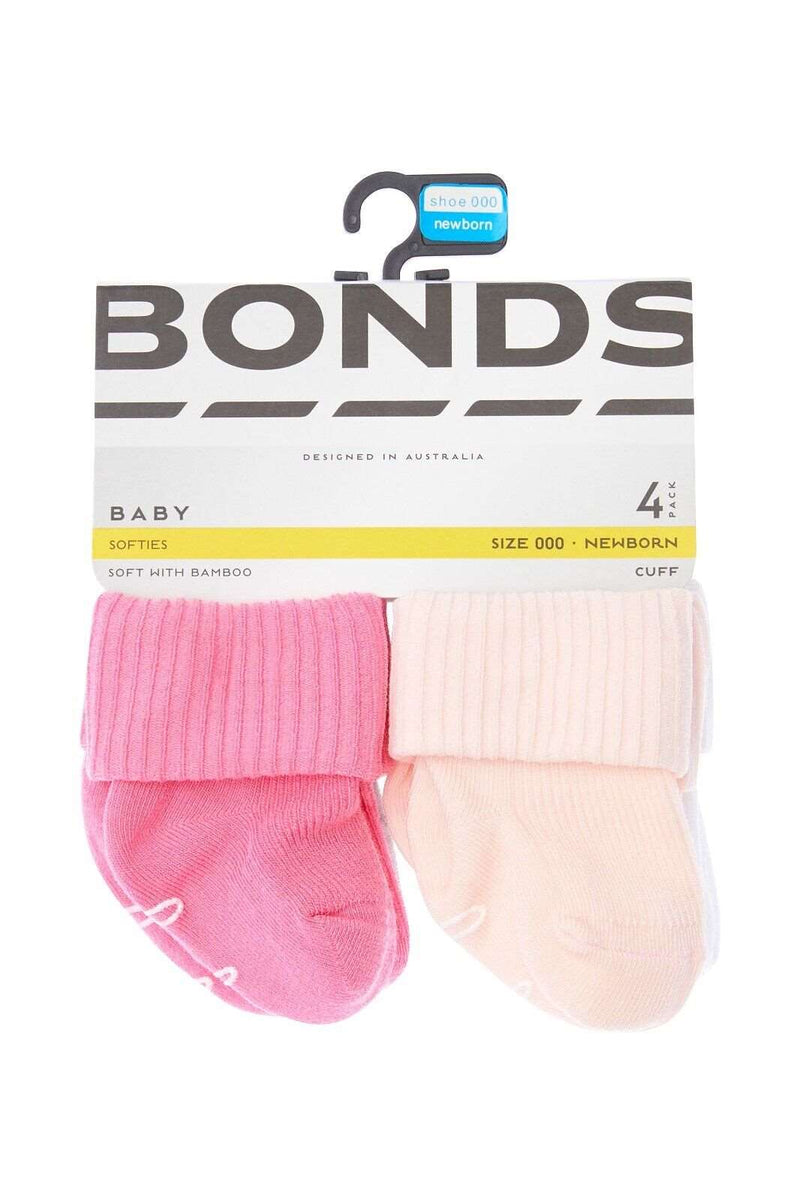 Bonds Baby Bamboo Cuff Super Soft and Feature Fun Colours 12 Pack R41354