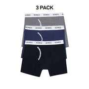 Bonds Mens Guyfront Mid Trunk Signature Fly Opening Seamfree Side 3 Pack MWXB3A