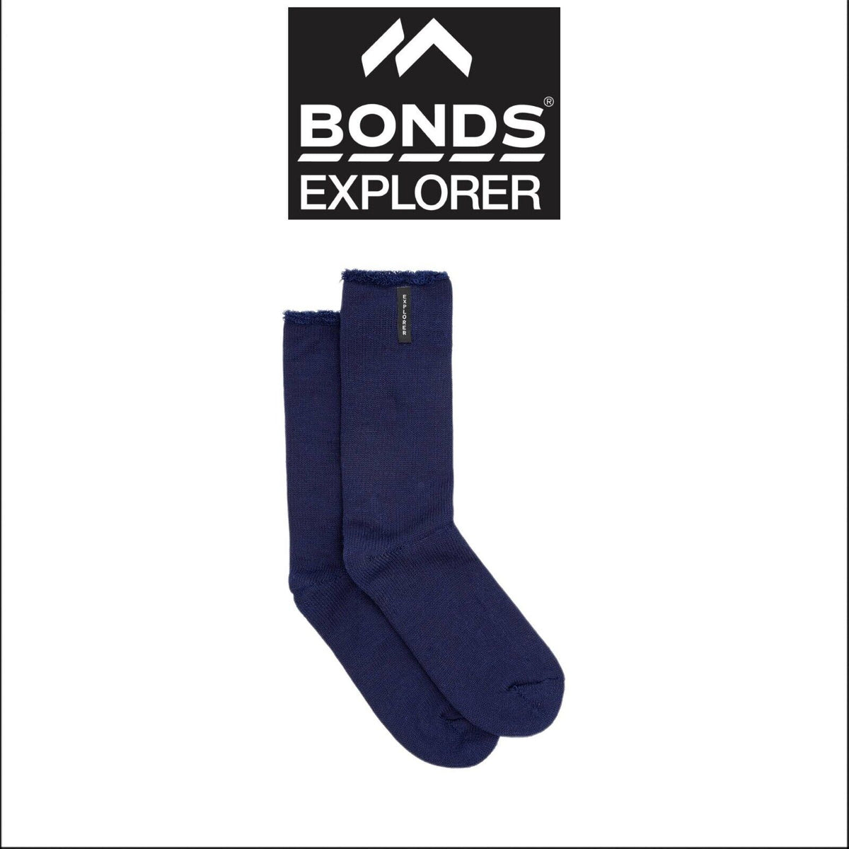 Bonds Explorer Original Wool Blend Crew Dual Layer Lightweight Sock S1138