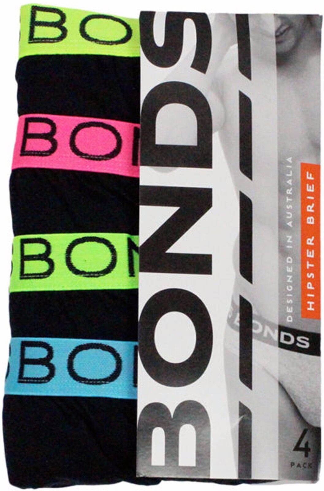 Mens Bonds Basic Everyday Colour Hipster Brief Bulk 24 Pack Bright Cotton M38DM4