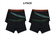 Bonds Boys Trunk Sport Moisture Wicking Cool & Dry Comfort Covered 6 Pack UWKN3A