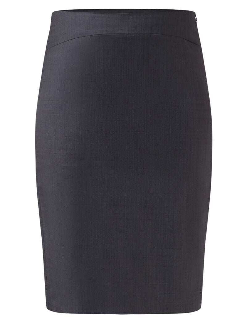 SALE NNT Womens Sharkskin Detail Pencil Skirt Classic Pencil Shape CAT2N4