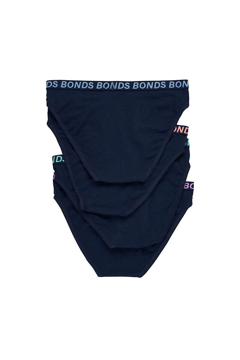 Bonds Girls Bikini Sport Ultimate Comfy & Fresh Moisture Wicking 16 Pack UWKL4A