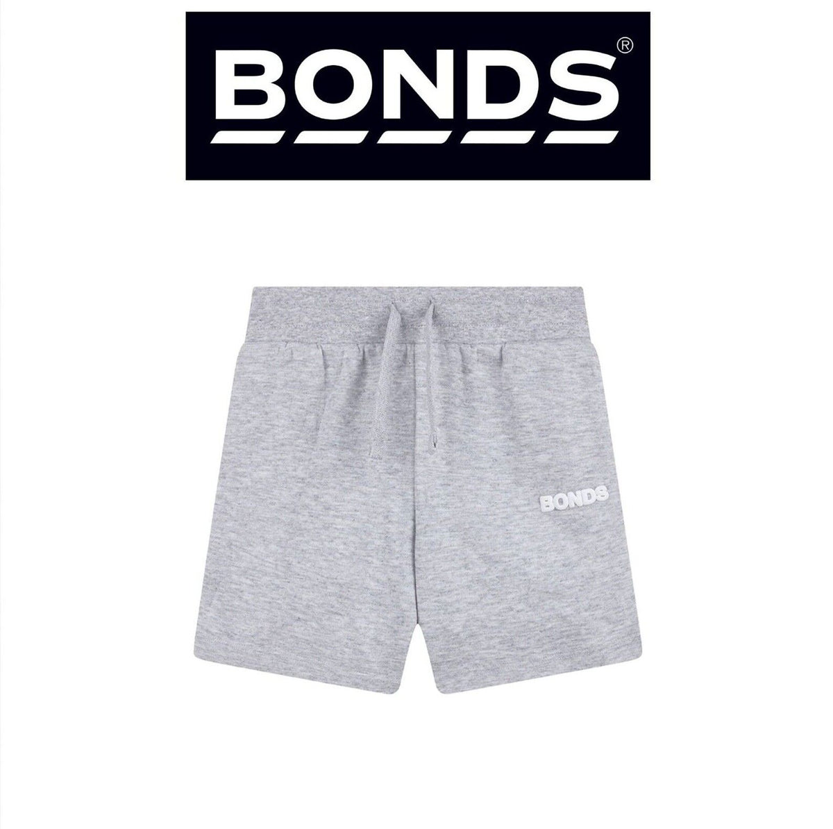 Bonds Kids Tech Sweats Short Lightweight Soft Rib Waistband Sporty Style KVQPK