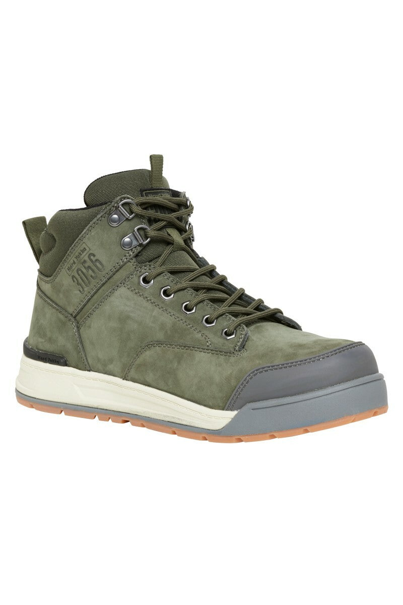 SUPER SALE! Hard Yakka Mens 3056 Lace Up Safety Boot FREE 5Pack Sock Y60203