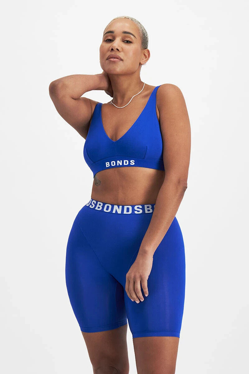 Bonds Womens Chafe Off Crop Ultimate Comfort Soft and Cooling Finish 3 Pack WR3X