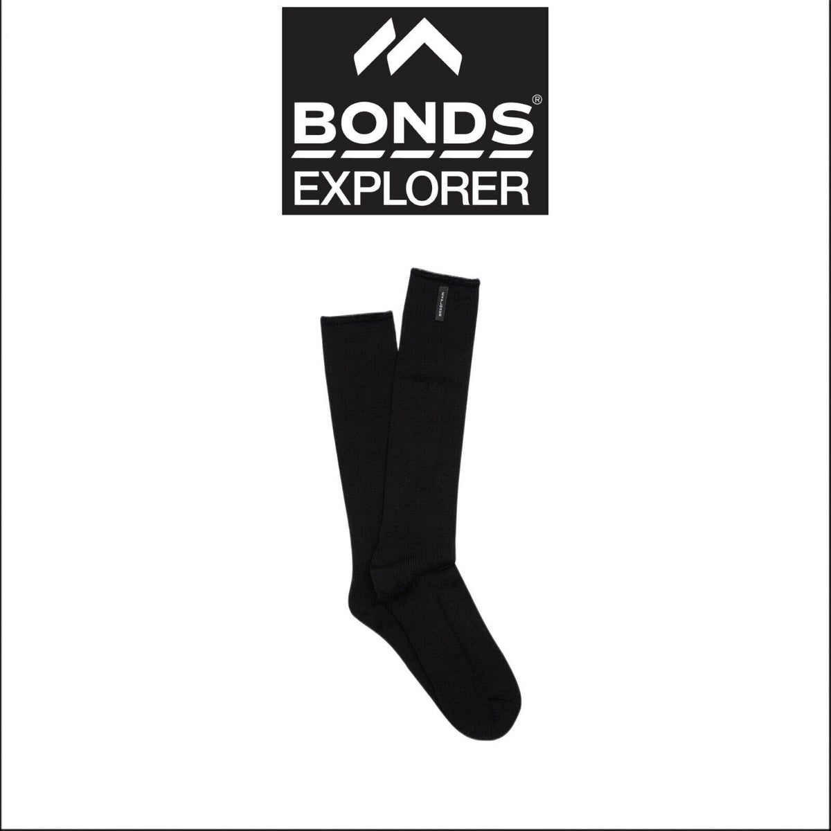 Bonds Explorer Cotton Blend King Size Sock Lightweight Durability S1130K