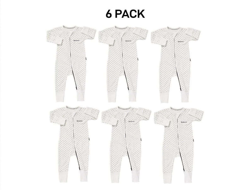 Bonds Baby Poodlette Zip Wondersuit Soft Cotton Warmth Terry Fabric 6 Pack BZJSM