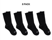 Bonds Mens Cotton Work Socks Durable Comfort and Warmth Fit 8 Pack SYPG2N
