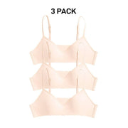 Bonds Girls Stretchies Contour Crop Extendable Elastic Straps Bra 3 Pack UZR31A