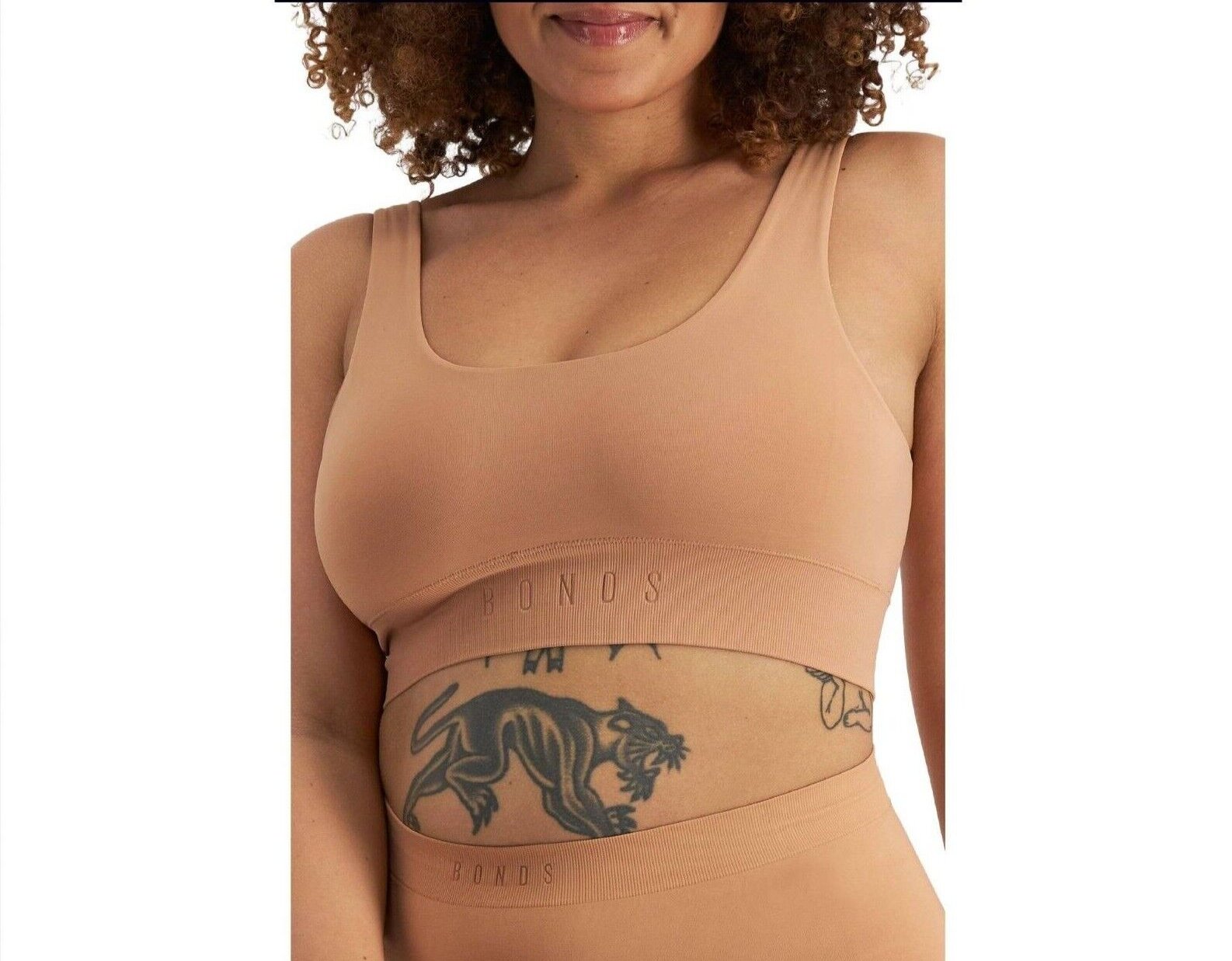 Bonds Womens Bases Scoop Crop Smooth Stretchy Wide Comfy Underband WT97