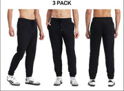 Bonds Mens Originals Jogger Relaxed Convenient Side & Back Pockets 3 Pack AVMGI