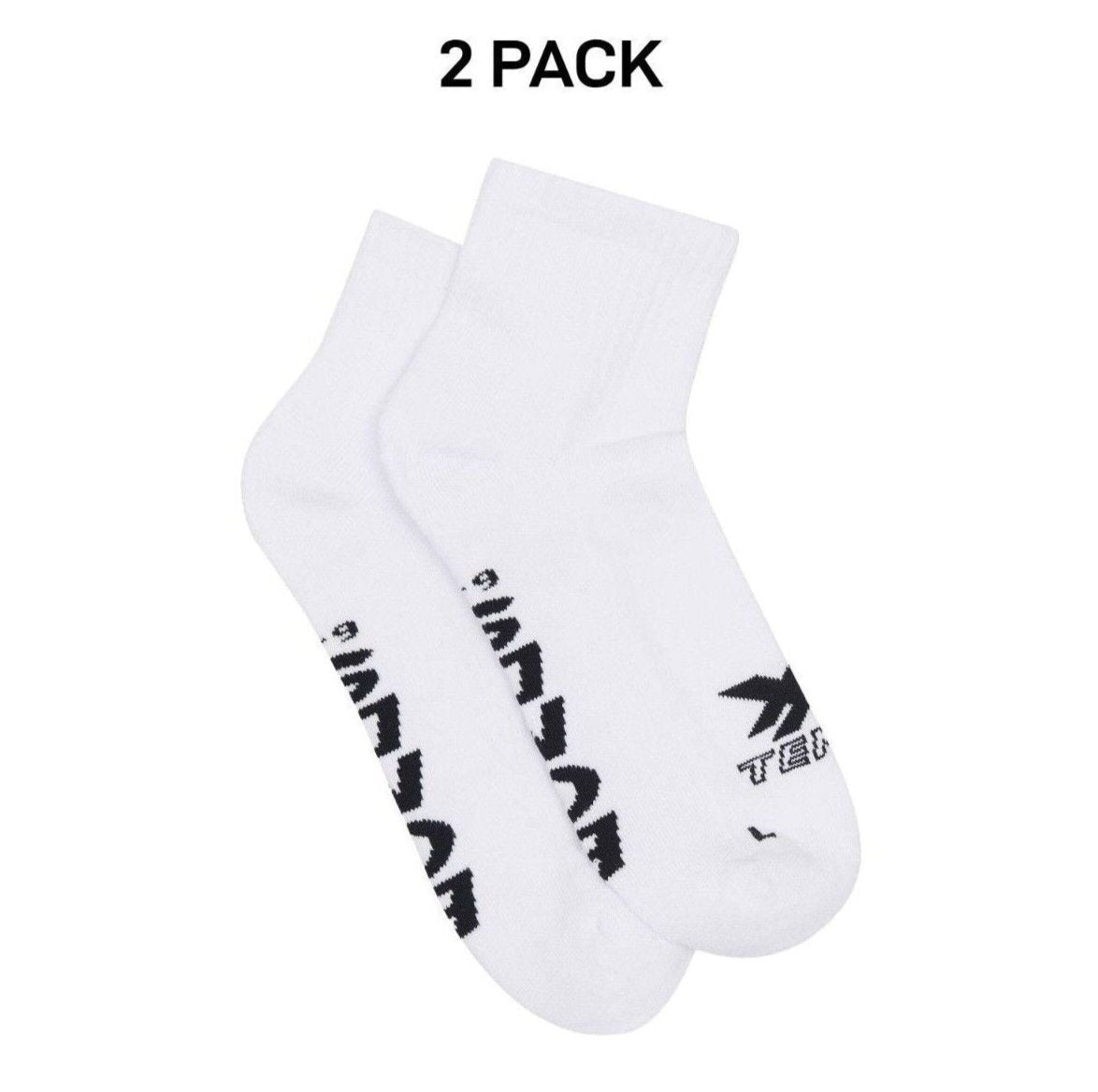 Bonds Mens X-Temp Quarter Crew Socks Dynamic Dual Action Cooling 2 Pack SXX72N