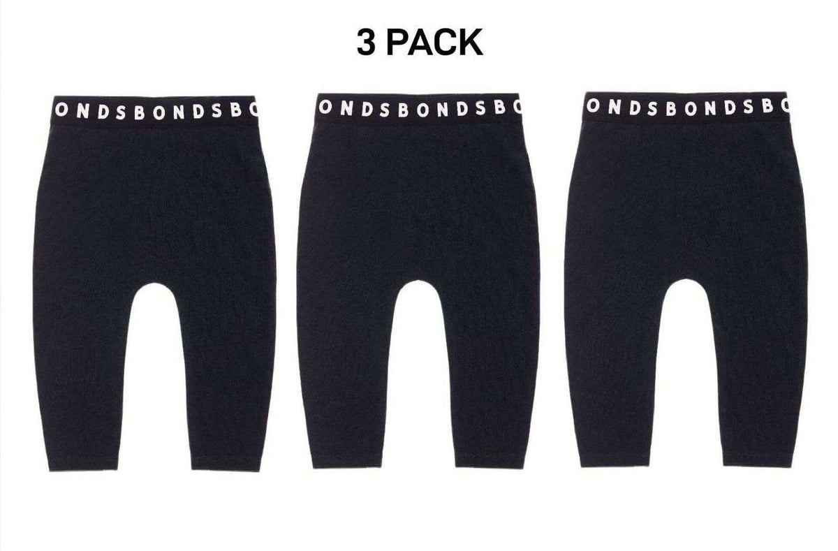 Bonds Baby Stretchies Legging Super Soft & Stretchable Comfortable 3 Pack BXF8A