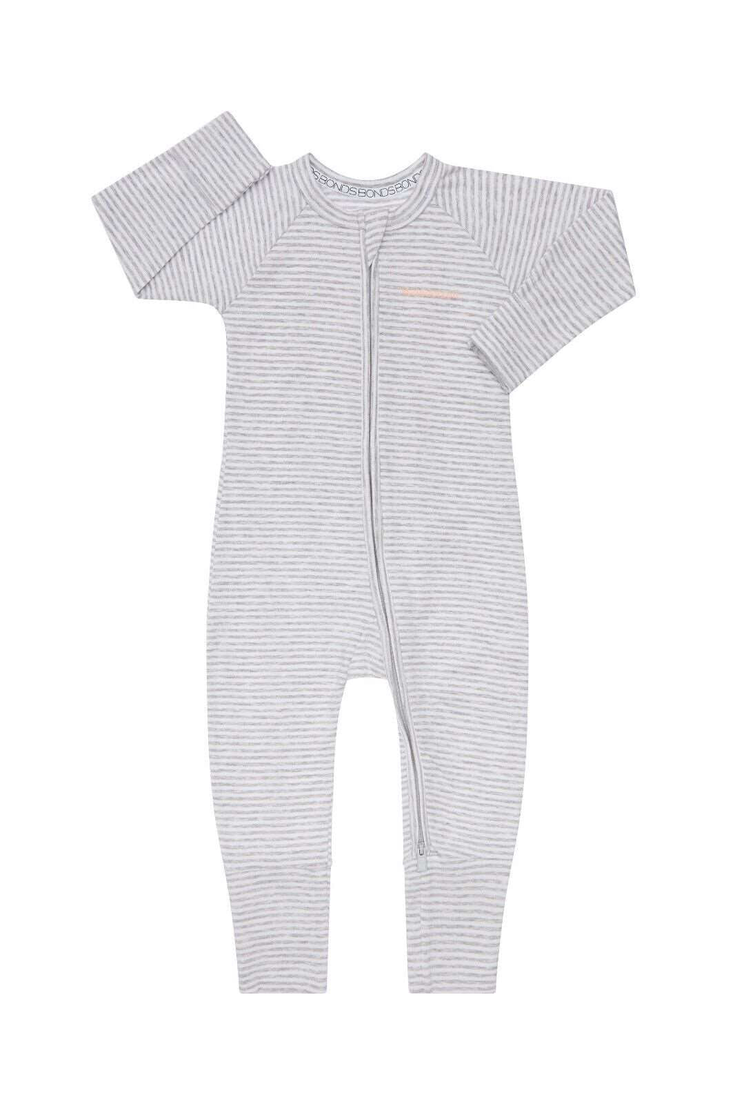 Bonds Baby  Wondersuit Two-way Zip Soft Cosy & Stretchable Fabric BZDYM