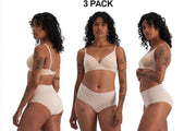 Bonds Womens Invisible Freecuts Full Brief Light Sleek Full Coverage 3 Pack WRCT