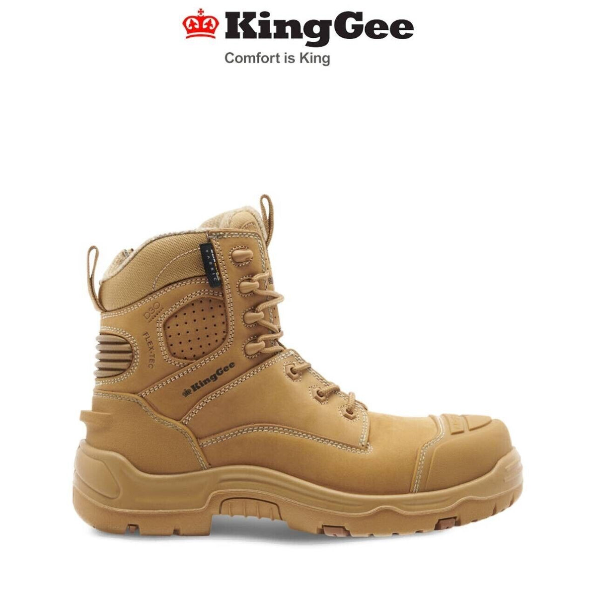 KingGee Mens ONYX 6CZ Composite Toe Water Resistant Comfort Work Boot K28001