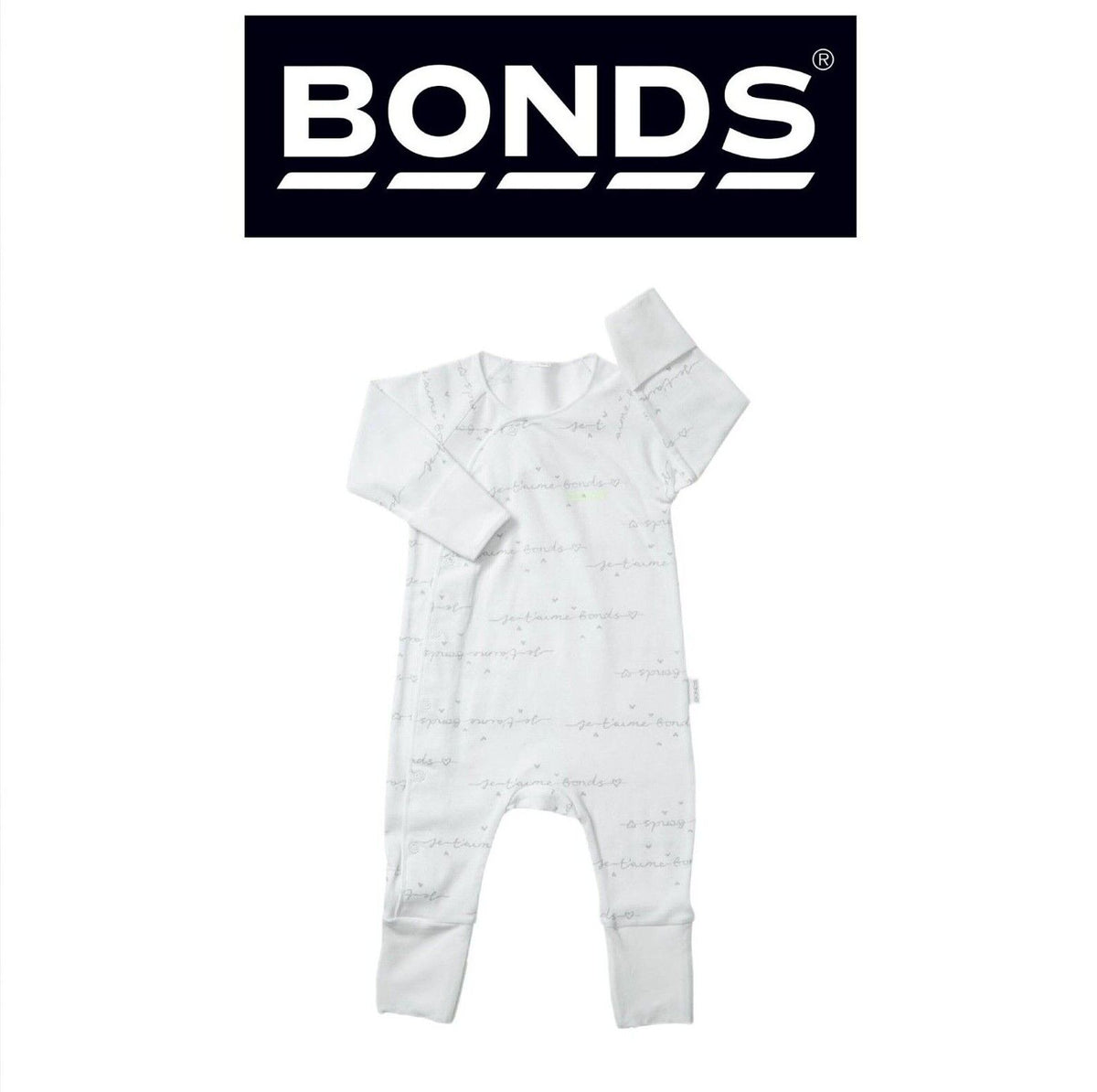 Bonds Baby Newbies Coverall Super Soft Cozysuit & Stretchable Fabic BXQBA