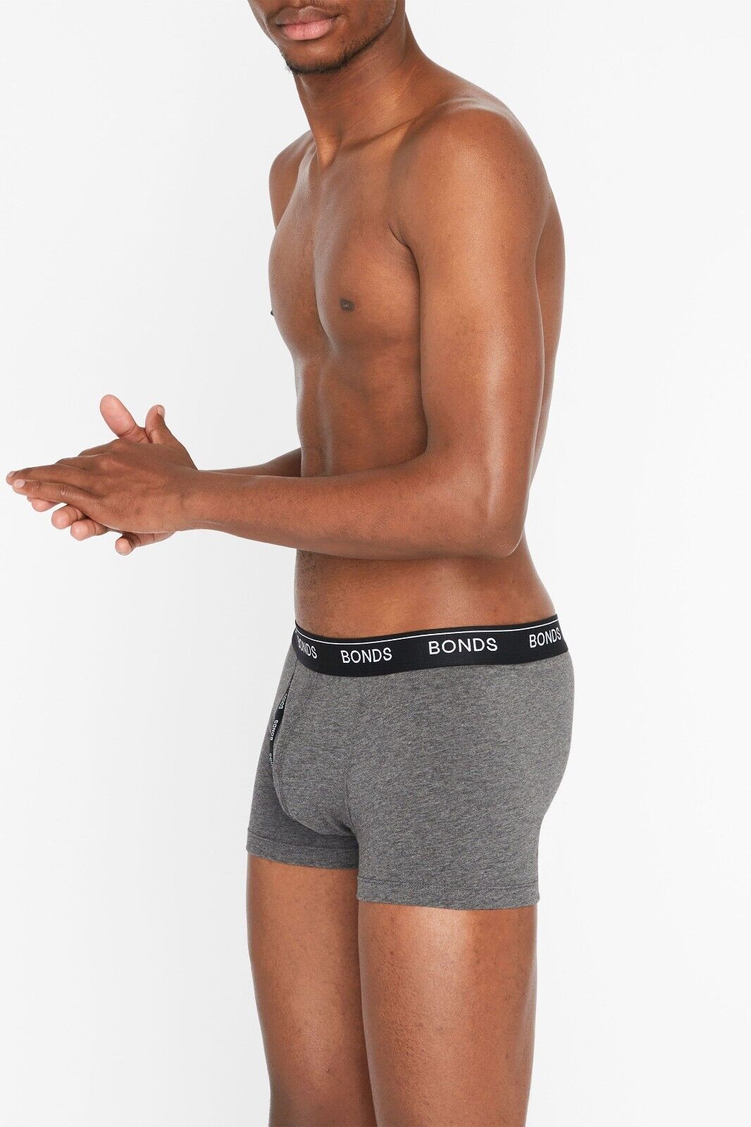 Bonds Mens Guyfront Trunk Stretchy Cotton Fabric Elastic Waistband 3 Pack MZVJ