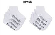 Bonds Kids Logo Light Quarter Crew Lightweight and Breathability 8 Pack RXUT4N