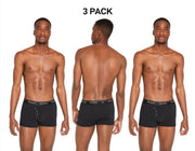 Bonds Mens Guyfront Trunk Seamless Side Comfortable Functional Fly 3 Pack MZVJSI