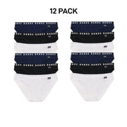 Bonds Girls Hipster Bikini Plain Comfortable Cotton Fabric 12 Pack UWPR3A