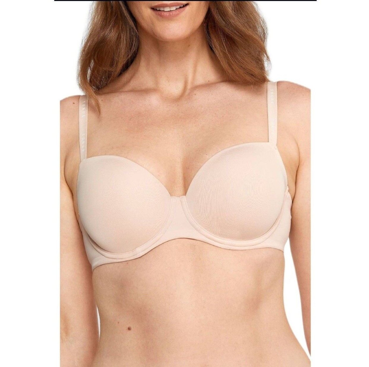Bonds Womens Invisi Full Busted T-Shirt Bra Comfy Strap Soft Smooth YXC4Y