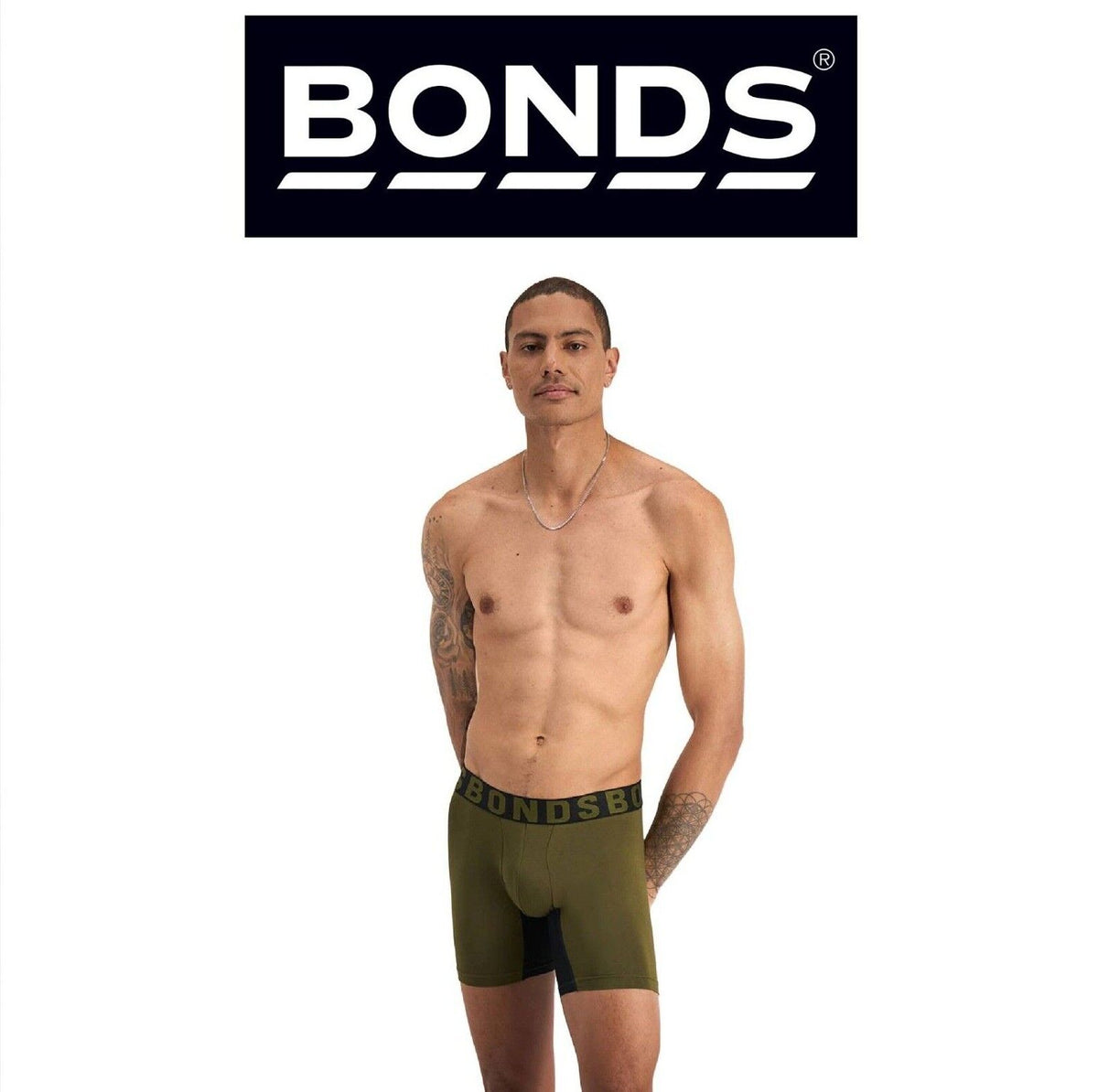 Bonds Mens Chafe Off Trunk Ultimate All Day Comfort Comfy and Friction Free MWB6