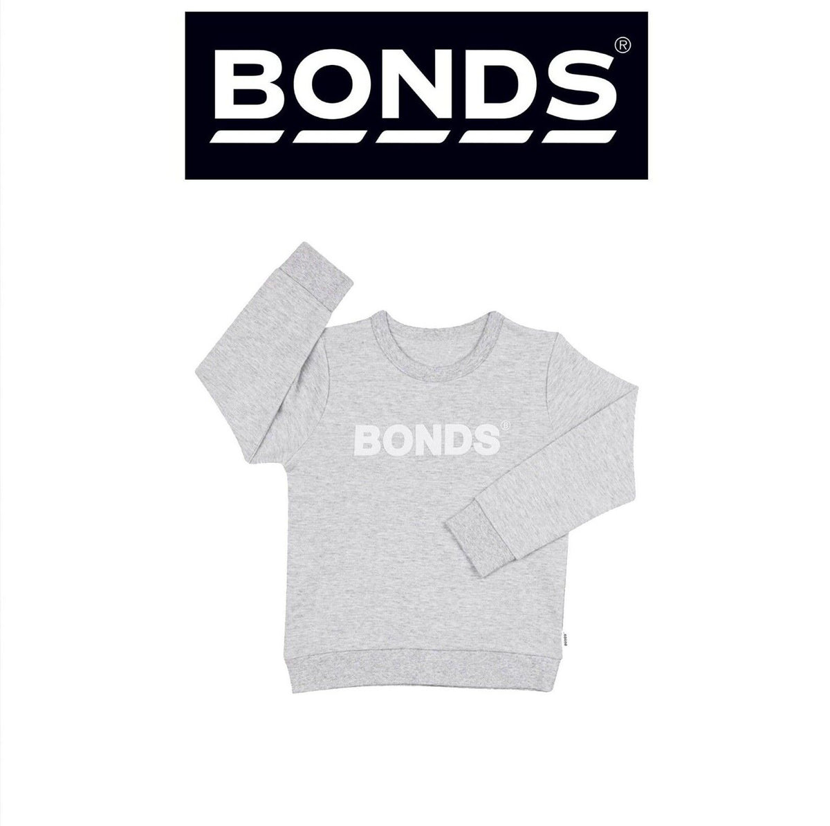 Bonds Baby Tech Sweats Pullover Ultimate Warm Comfort with Sporty Styling KVQTA